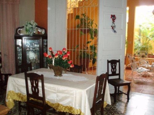 'Living room' Casas particulares are an alternative to hotels in Cuba.